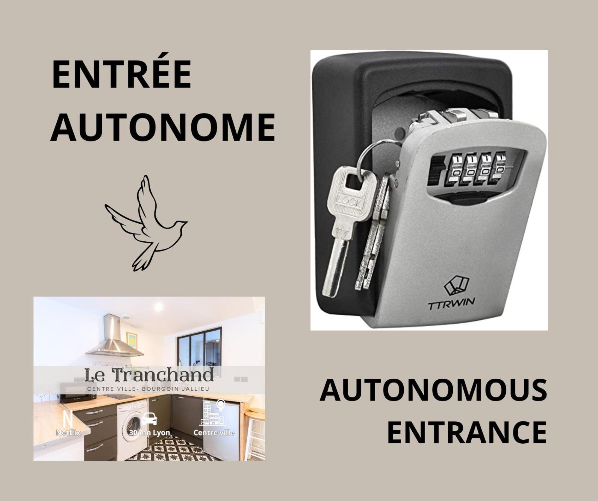 Le Tranchand☆City Center☆Wifi Hd Bourgoin-Jallieu Eksteriør billede