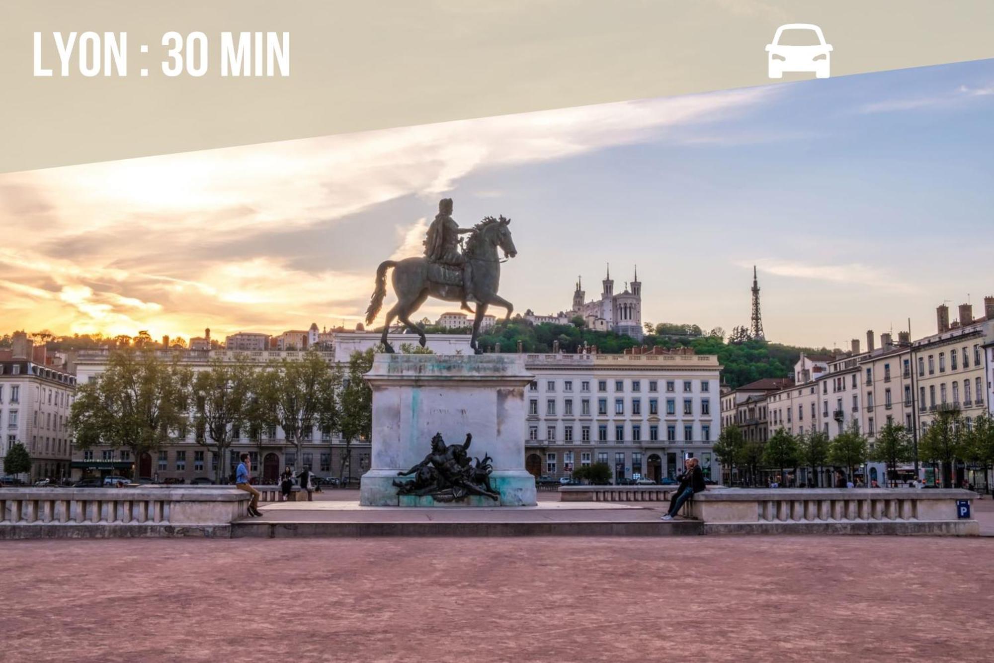 Le Tranchand☆City Center☆Wifi Hd Bourgoin-Jallieu Eksteriør billede